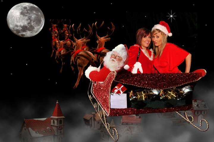 Green screen photobooth setup