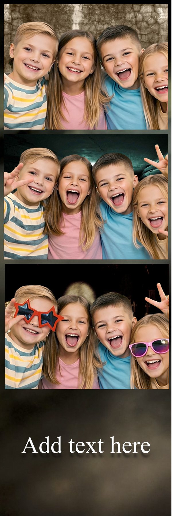 Photo booth strip example